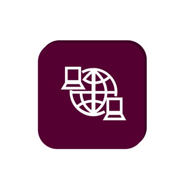 bilgi değişimi simgesi, vektör tasarımı