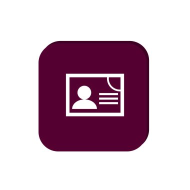 kimlik kartı simgesi