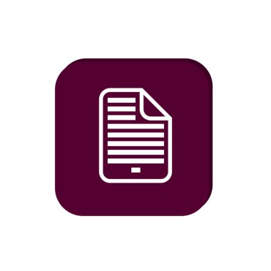 dosya web simge vektör çizim