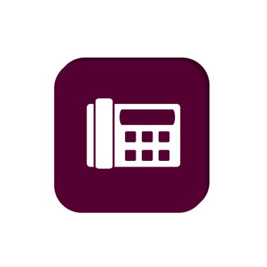 Faks telefon web simgesi