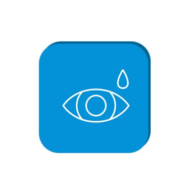 Basit simge göz damlası