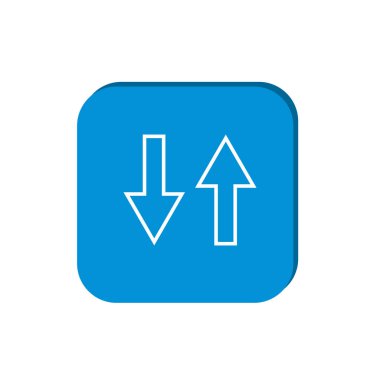 İki ok simgesi, geriye doğru kavramı
