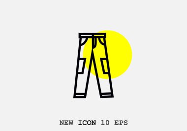 pantolon web simgesi