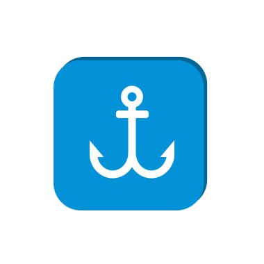 çapa web simge vektör çizim