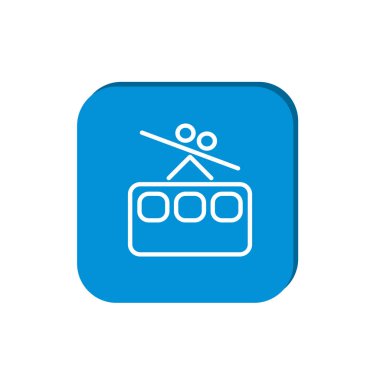 Füniküler demiryolu web simgesi