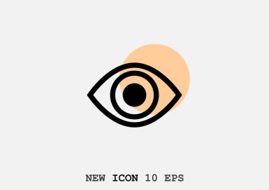 Göz basit simgesini