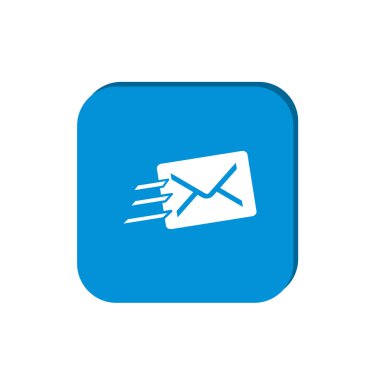 Basit anahat zarf illüstrasyon