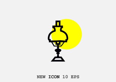 Masa lambası simgesi