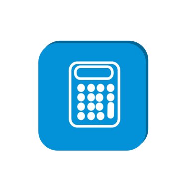 hesap makinesi web simge vektör çizim