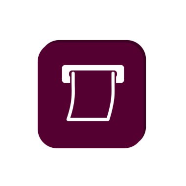 Kıvrılmış kağıt onay simgesi