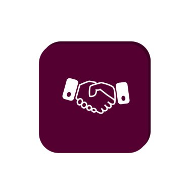 El sıkışma basit web simgesi