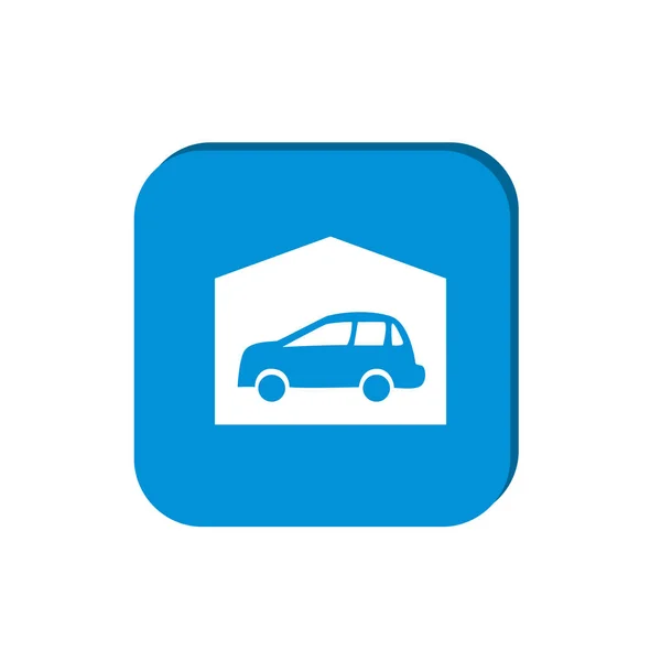 Icono web del coche — Vector de stock