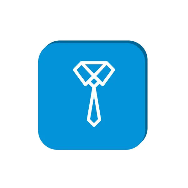 Krawatte Web-Symbol — Stockvektor