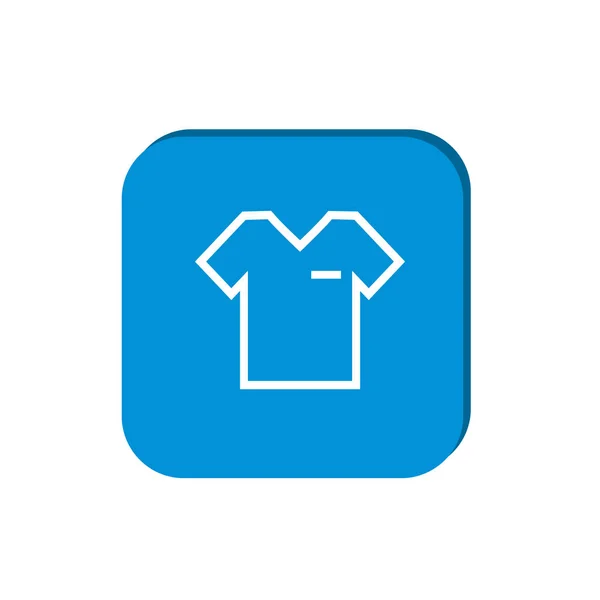 Shirt Ícone Web Para Roupas Commerce Ilustração Vetorial — Vetor de Stock
