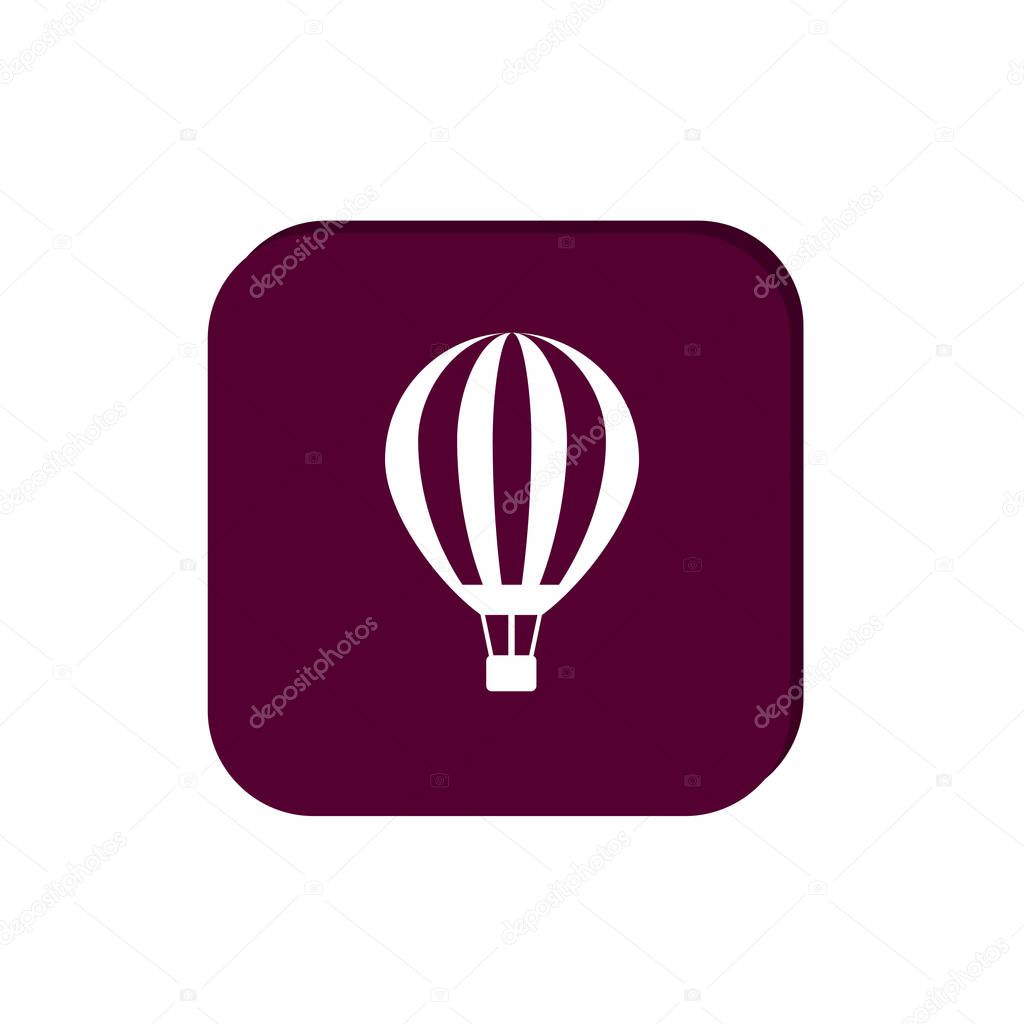 Balloon  web icon.