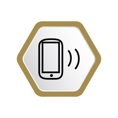 cep telefonu grafik vektör illüstrasyon 