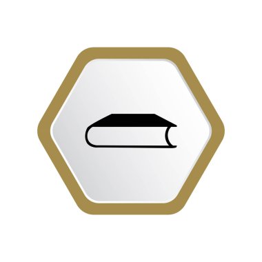 kapalı kitap grafik vektör illüstrasyon 