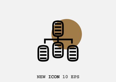 iletişim net grafik vektör çizim 