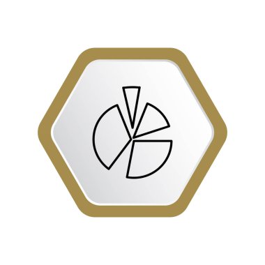 iş işareti simgeleri, ekonomik analiz vektör Illustration