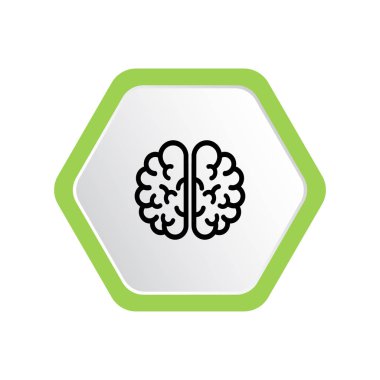beyin tıbbi vektör illüstrasyon 