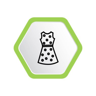 elbise en az grafik vektör illüstrasyon