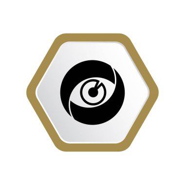 vektör Illustration kamera lens simgesi