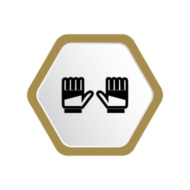 kaleci eldiven grafik vektör çizim  