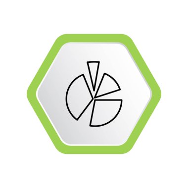 iş işareti simgeleri, ekonomik analiz vektör Illustration