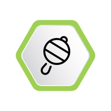 düz grafik vektör çizim çocuk kukla