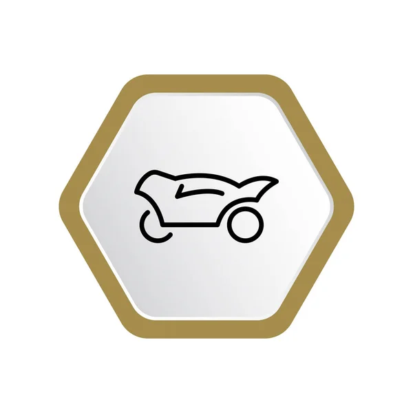 Ikona Www Pojazdu Wektor Ilustracji Samochodu — Wektor stockowy