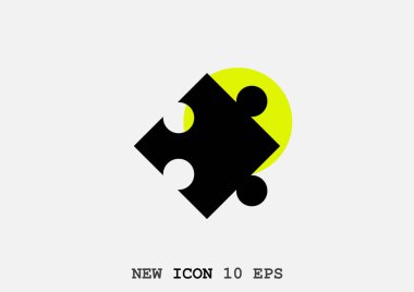 puzzle yapboz vektör illüstrasyon