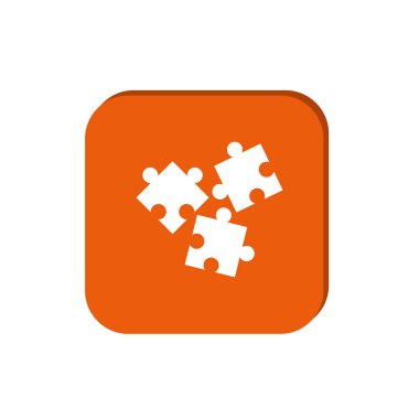 puzzle parçaları yapboz vektör illüstrasyon