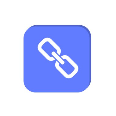 bağlı zincir parçaları vektör Illustration 