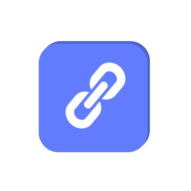 bağlı zincir parçaları vektör Illustration 