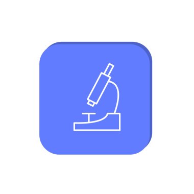 mikroskop grafik vektör illüstrasyon