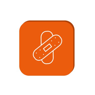 Medikal vektör illüstrasyon tıbbi sıvalar