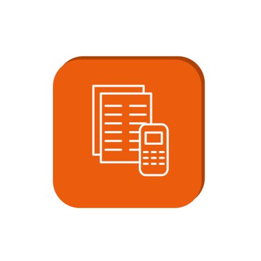 hesap makinesi web simgesi. 