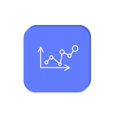 iş işareti simgeleri, ekonomik analiz vektör Illustration