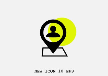 harita işaretleyici ağ simgesi