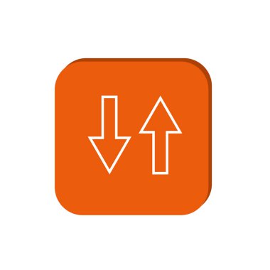 oklar en az grafik vektör illüstrasyon 