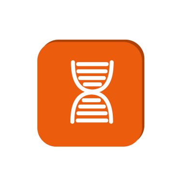DNA tıbbi vektör illüstrasyon 