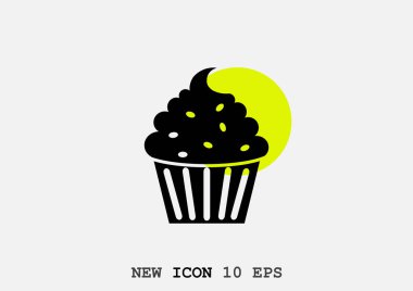 beyaz fincan illüstrasyon izole pasta vektör