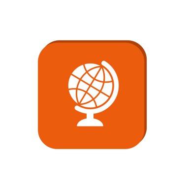 Dünyanın minimal vektör Illustration 