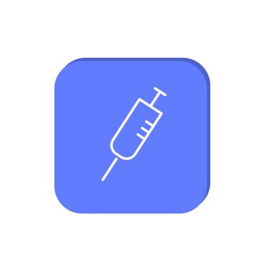 şırınga tıbbi vektör Illustration, enjektör