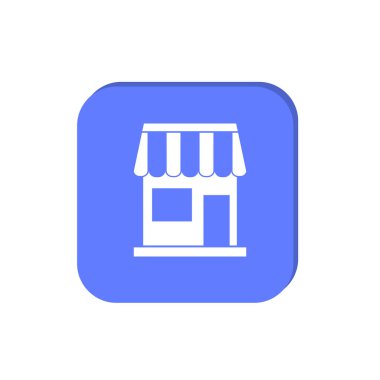 Basit anahat mağaza işareti