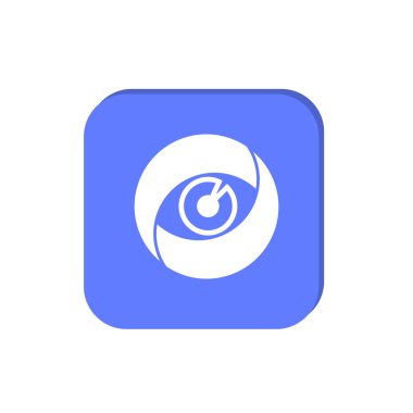 vektör Illustration kamera lens simgesi