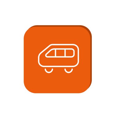 otobüsün vektör illüstrasyonu 