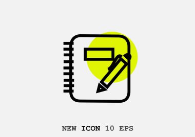 Not defteri üzerine kalem