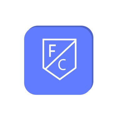 grafik illüstrasyon futbol kulüp vektör 