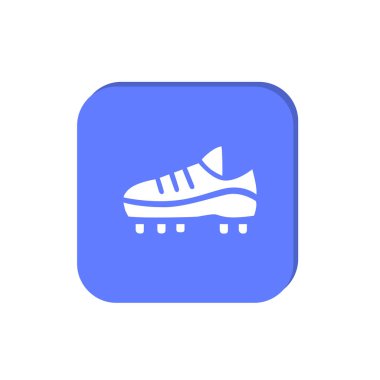 Futbol, futbol ayakkabı grafik vektör çizim